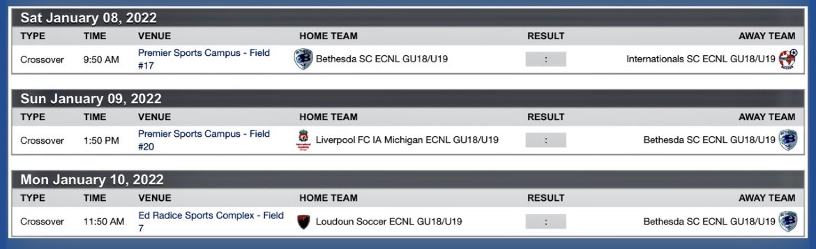 HUGE weekend at #ECNLFL!!! I can’t wait to step onto the field with my <a href="/bethesdascnews/">@bethesdascnews</a> teammates for our first game of 2022! It’s going to be a GREAT year! <a href="/Caitlin_Rowan22/">Caitlin Rowan (Bullis Class of 2023)</a> <a href="/PeytonBernard3/">Peyton Bernard</a> <a href="/drewbernard1123/">Drew Bernard</a> <a href="/trindorsey/">Trinity Dorsey</a> <a href="/Ava_Morales2022/">Ava Morales Class of 2022</a> <a href="/leah_williams4/">Leah Williams</a> <a href="/lailacow/">Laila Cowsette</a> <a href="/ECNLgirls/">ECNL Girls</a>