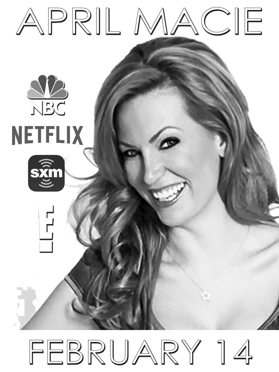 Feb 14th <a href="/aprilmacie/">April Macie</a> is back in Tampa! Get tickets at SIDESPLITTERSCOMEDY.COM.