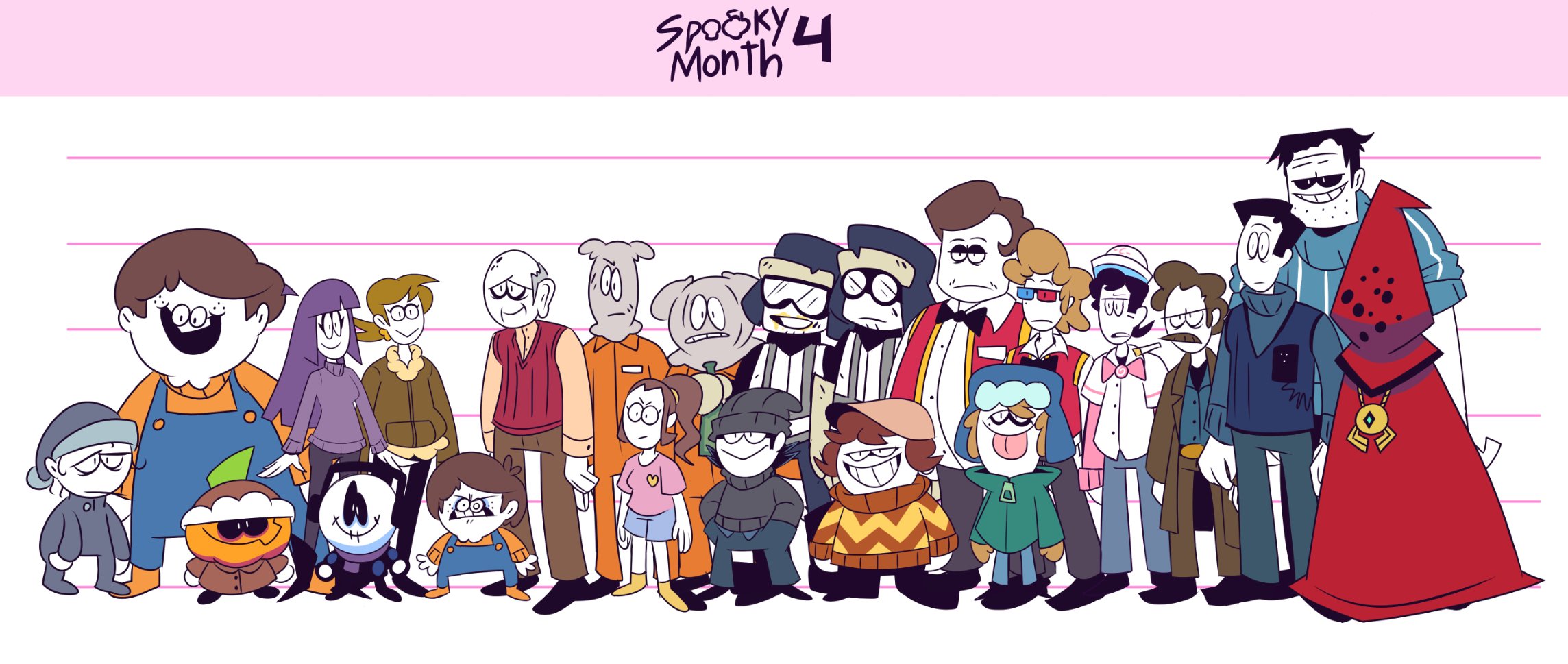 All Spooky Month Episodes Playing At Once V2 (Newgrounds Version