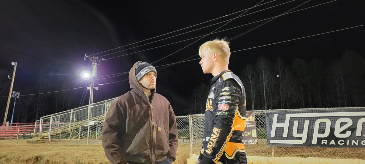 RacingAmerica's tweet photo. Also turning laps at @MillbridgeRacin tonight and seeking feedback from @CarberMike is Truck Series contender and NASCAR East champion @TylerAnkrum and @CARSTour champion @Cole_Timm. https://t.co/5SyTC5ou7S