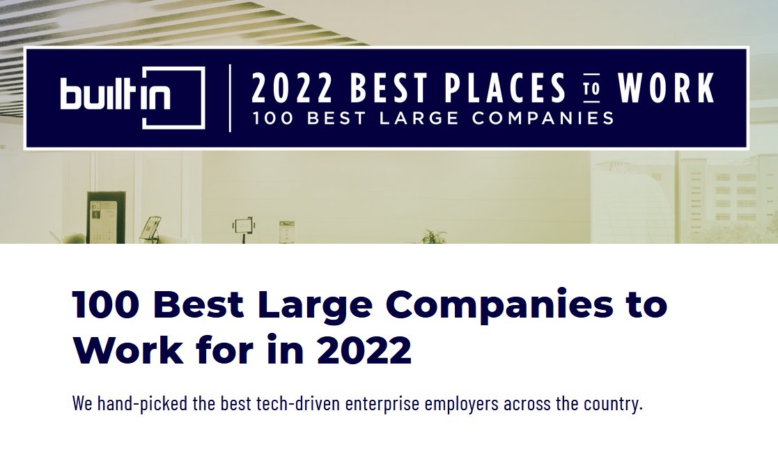 #AWS was named a Top 100 Large Company to Work For – I am committed to becoming earth’s best employer! 
builtin.com/corporate-inno…