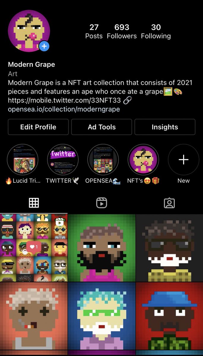 33NFT33's tweet photo. 🔥Go Follow Our IG🔥

Show us some love and you might be lucky 🍀 

#NFTcollection #NFTs #nftart #NFTdrop #NFTcommunity #Airdrops #nftcollectors #cryptoart #Polygon #NFTshill https://t.co/Zg4vCdxBwq