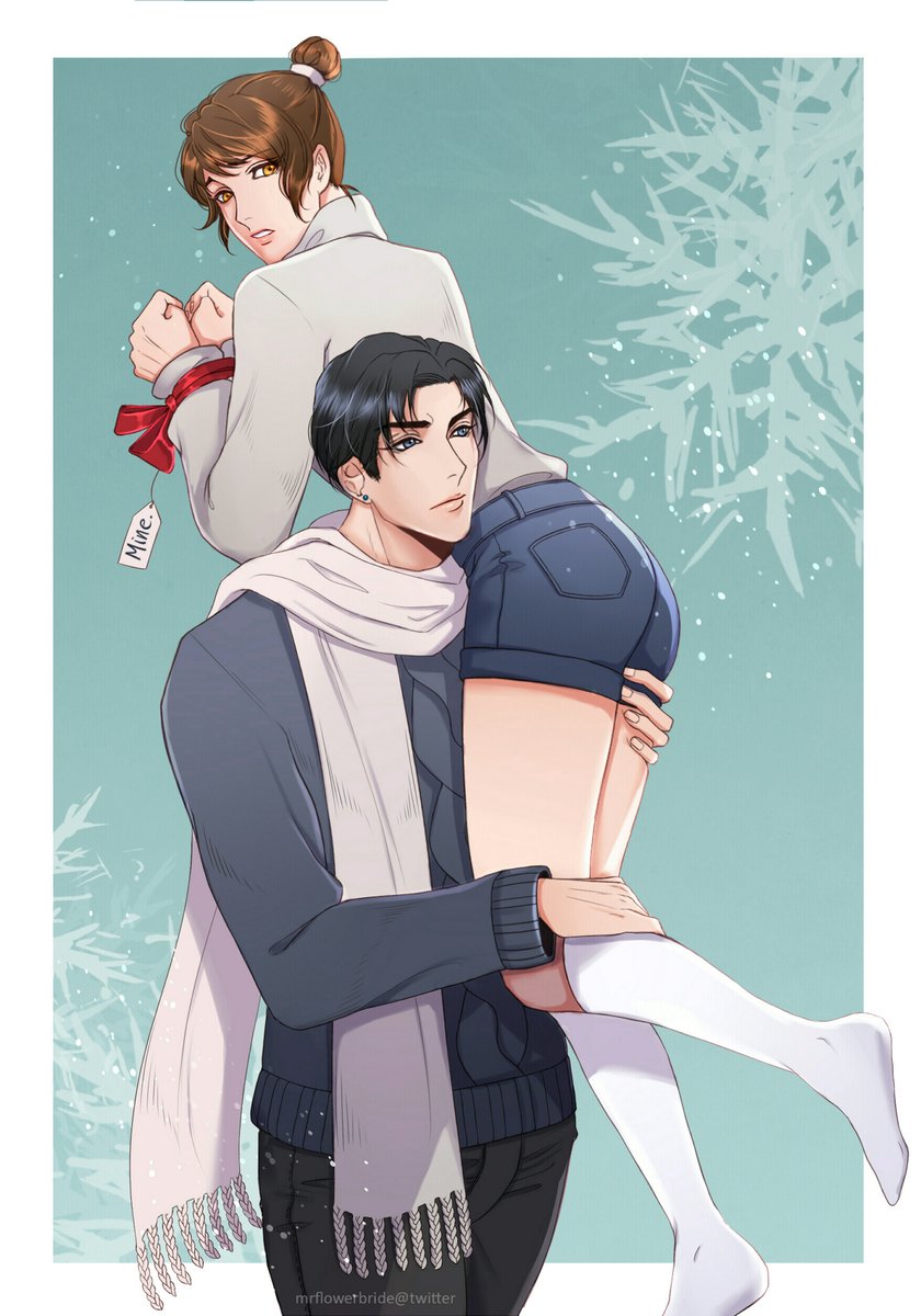 mrflowerbride's tweet photo. Happy New Year @phsfgg!! SQH is indeed the only present MBJ could ever want, and why wait for him to come on his own when MBJ can just snatch him up! 🥰

#MoShangSecretSanta2021 #svsss #moshang #漠尚 https://t.co/PGwROmRDp0