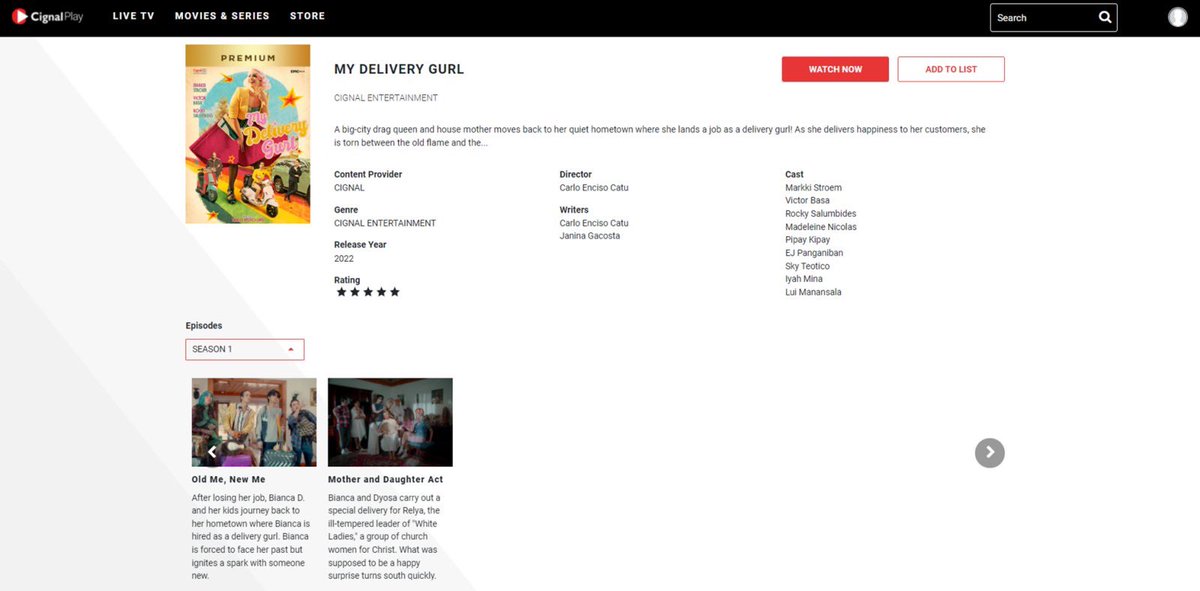 May episode 2 na mga accla! Subaybayan ang weekly happiness sa #MyDeliveryGurl 🛵🌈 

#TaraSaCignalPlay Download the app or visit cignalplay.com 

*PH only
Available on Premium (75/30days) #LavarnLungs #LabanNa