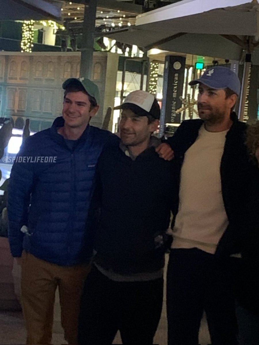 My heroes. #SpiderManNoWayHome