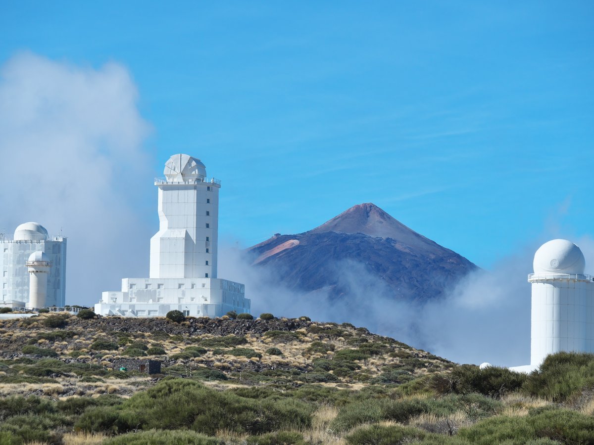 テネリフェ島 テイデ山と天体観測所 2015年12月