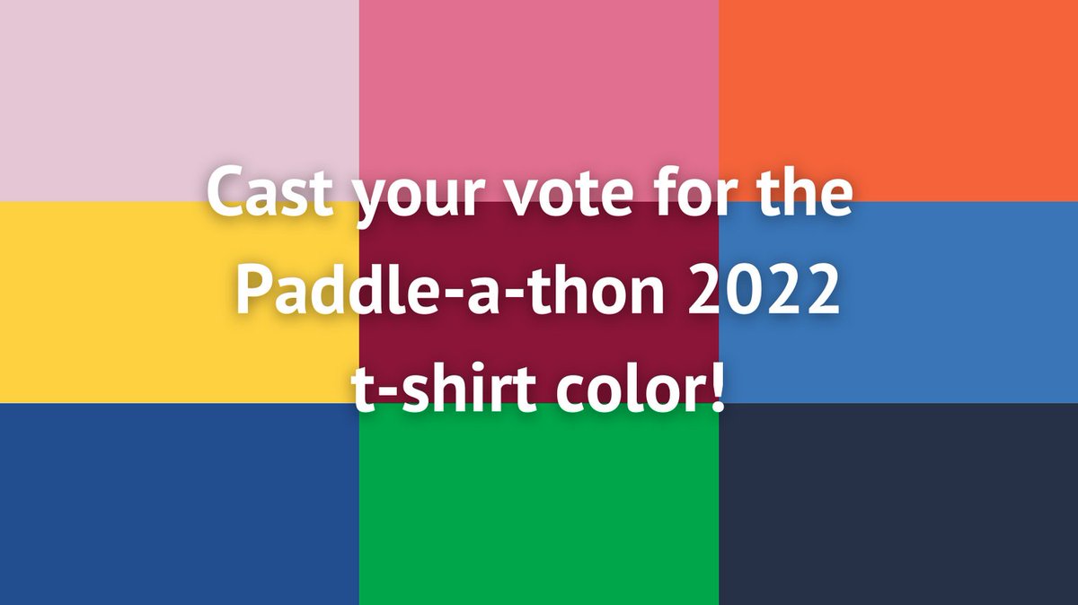 #PAT2022 is on the way and you can vote for the next t-shirt color. Save the date, June 18, and register for Paddle-a-thon 2022 this spring to help save the #endangeredipswich. 

VOTE: surveymonkey.com/r/GSM7BF3
