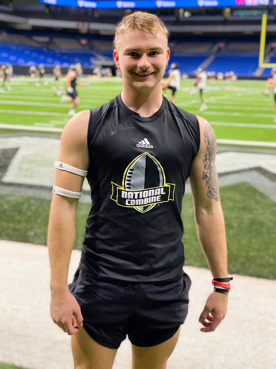 Thank you <a href="/FBUAllAmerican/">#FBUAllAmerican</a> for the opportunity to participate in the 2022 National Combine <a href="/Alamodome/">Alamodome</a> <a href="/AABonNBC/">Navy All-American Bowl</a> <a href="/247Sports/">247Sports</a> <a href="/Rivals/">Rivals</a> <a href="/adidasFballUS/">adidas US Football</a> <a href="/nobleokfootball/">Noble Bears Football</a>