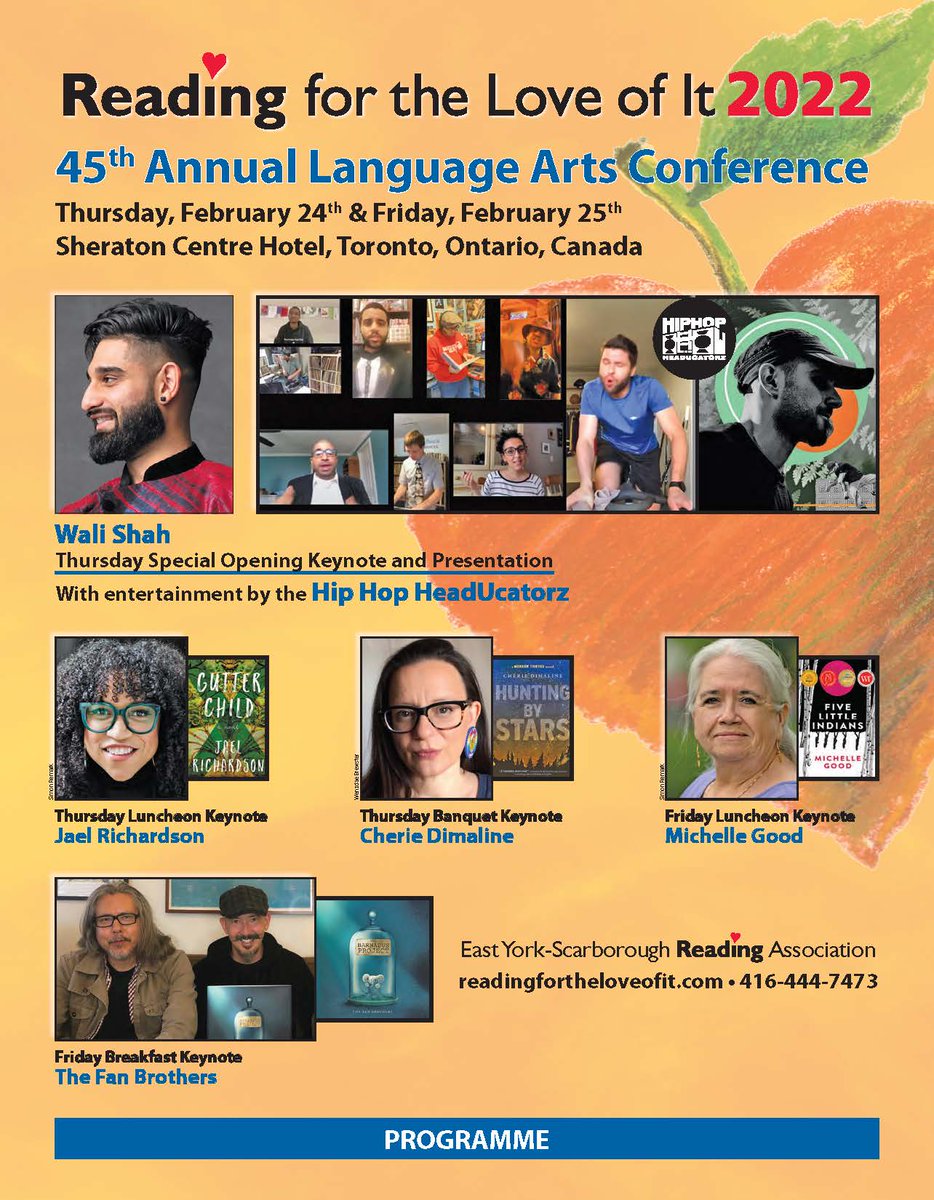 If you were looking for a satisfying weekend read, why not flip through the #RFTLOI 2022 programme book. You can then join us in person at the  Sheraton Centre Hotel Toronto on Thu Feb 24 &amp; Fri Feb 25.
readingfortheloveofit.com/pdf/reading-fo…
Because professional development matters! @eysreading