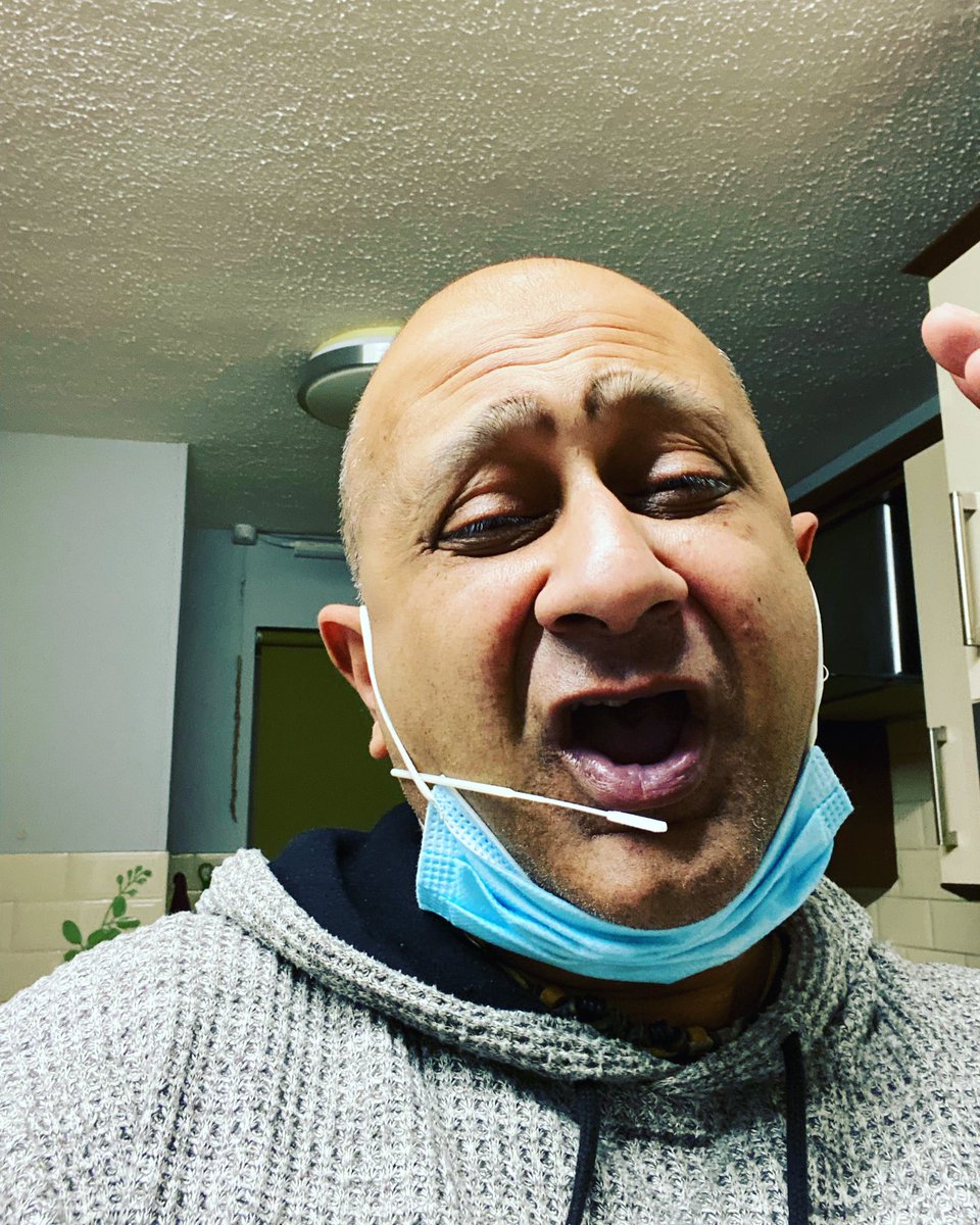 How to turn your home testing Covid kit into a Madonna-in-concert holiday hands free singing karaoke set up. #excitingfridaynightsin