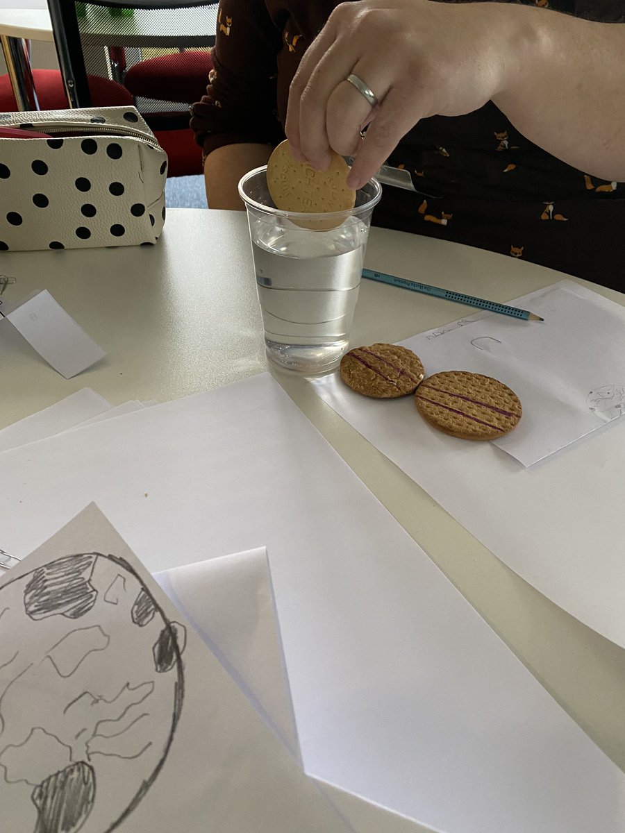 Our Ebor schools direct students carrying out a fair/comparative test to help answer the question, “Which biscuit is best for dunking?”🤔😁