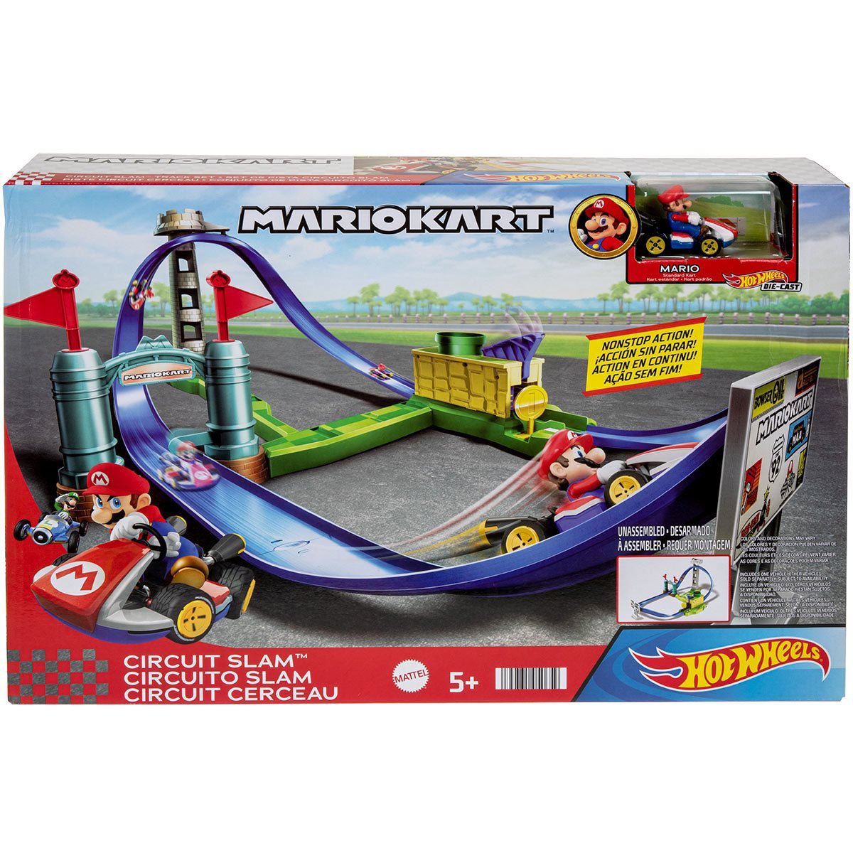 paw patrol mega roll patrol track set