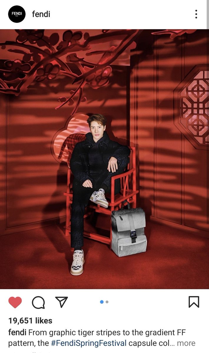 GOT7FR's tweet photo. [ PROMO ] - 07.01.22

Jackson sur les pages internationales de FENDI pour la collection capsule du Festival de Printemps (Spring Festival).

🔗 https://t.co/uLW3ZNI3MY
🔗 https://t.co/2PrKIQF8r5
🔗 https://t.co/Ho4pUhOQzX

#Fendiman #JacksonWang @JacksonWang852 @Fendi https://t.co/OPKLyEO0mK