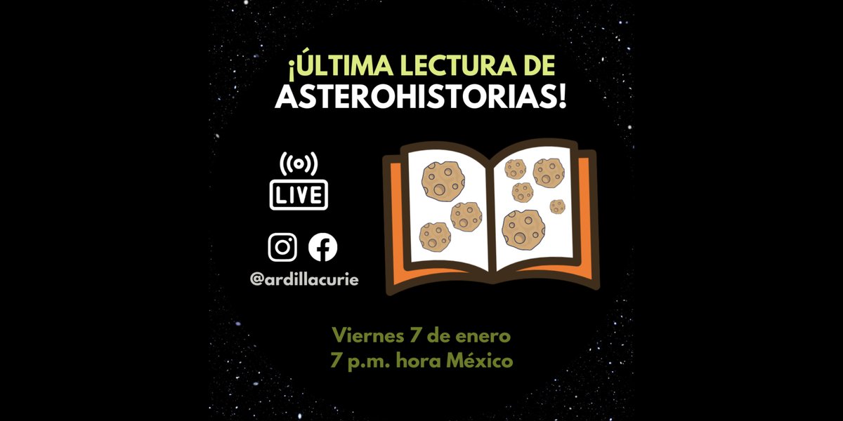 Acompáñame a las 7 p.m. a leer Asterohistorias ✨ Nos vemos en un rato en Facebook e Instagram 💕
Fb: facebook.com/events/3436774…
Ig: instagram.com/p/CYcgOQVlJn_/…