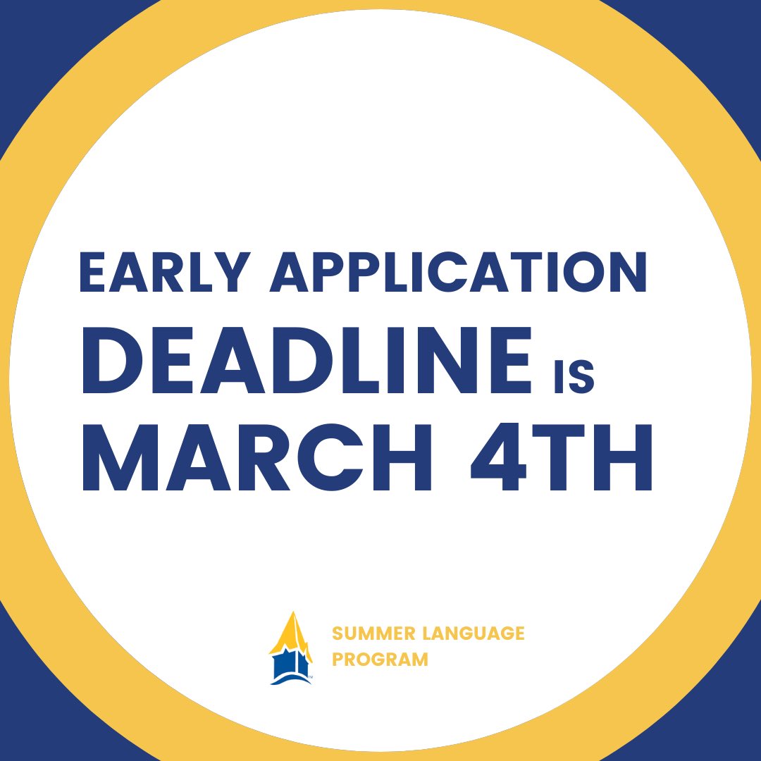 UNG_SLI's tweet image. You still have time! The early application deadline for SLI is March 4th! Apply now: ung.edu/summer-languag…
#SLI #SummerLanguageInstitute #UNG #Language #Arabic #Chinese #Japanese #Korean #Russian