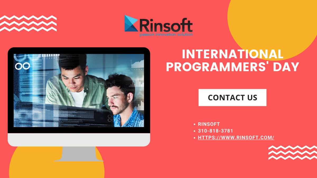 International Programmers' Day
timeanddate.com/holidays/world…
upjoke.com/programmer-jok… 🙄 😆
.
#internationalprogrammersday #rinsoft #programminglife #technologyexperts #programminghumor #expertsoftwareteam #cloudprogramming
.
Contact us
rinsoft.com 
linkedin.com/company/rinsof…