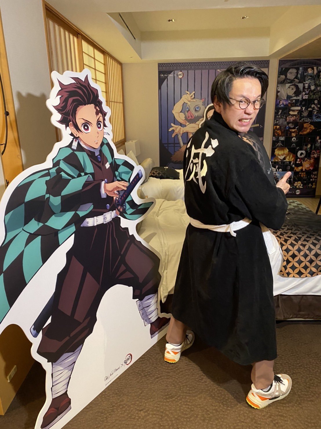 鬼滅の刃 ニューオータニ 宿泊限定 特製バスローブ