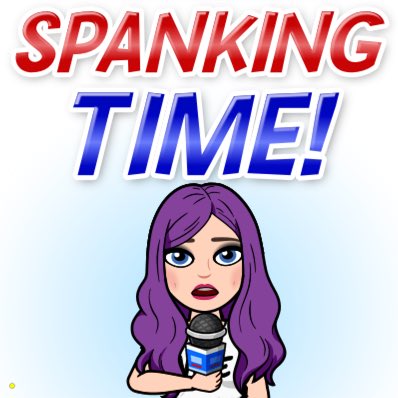 AndreaTwitmo's tweet photo. @ronnieski8 @DianaLashua @jziggs228 @brandonbpug @LChicago18 @canonbowque @maryrosebrand @slayatgg @SarahSevans2000 @ThatsLife_19 @FreeAtLast2021 @BE_THE_NOBLE1 @DoctorLordBasil @ozthegoatguy @TonyHQ1985 @DisTempria @azgrl007 @StarannThe @SteelTitan94 Breaking: Itโs #SpankingTime https://t.co/BmGcWqDkqR