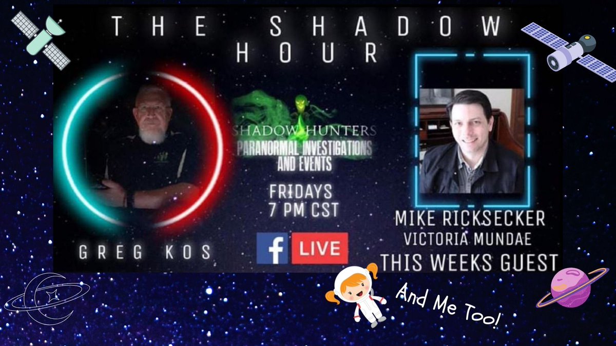 VMundae's tweet photo. I didn't make the "Official Graphic", but that's never stopped me before!
Join @MikeRicksecker and I tonight when we drop in on #GregKos for #TheShadowHour! https://t.co/L9WtV079vc