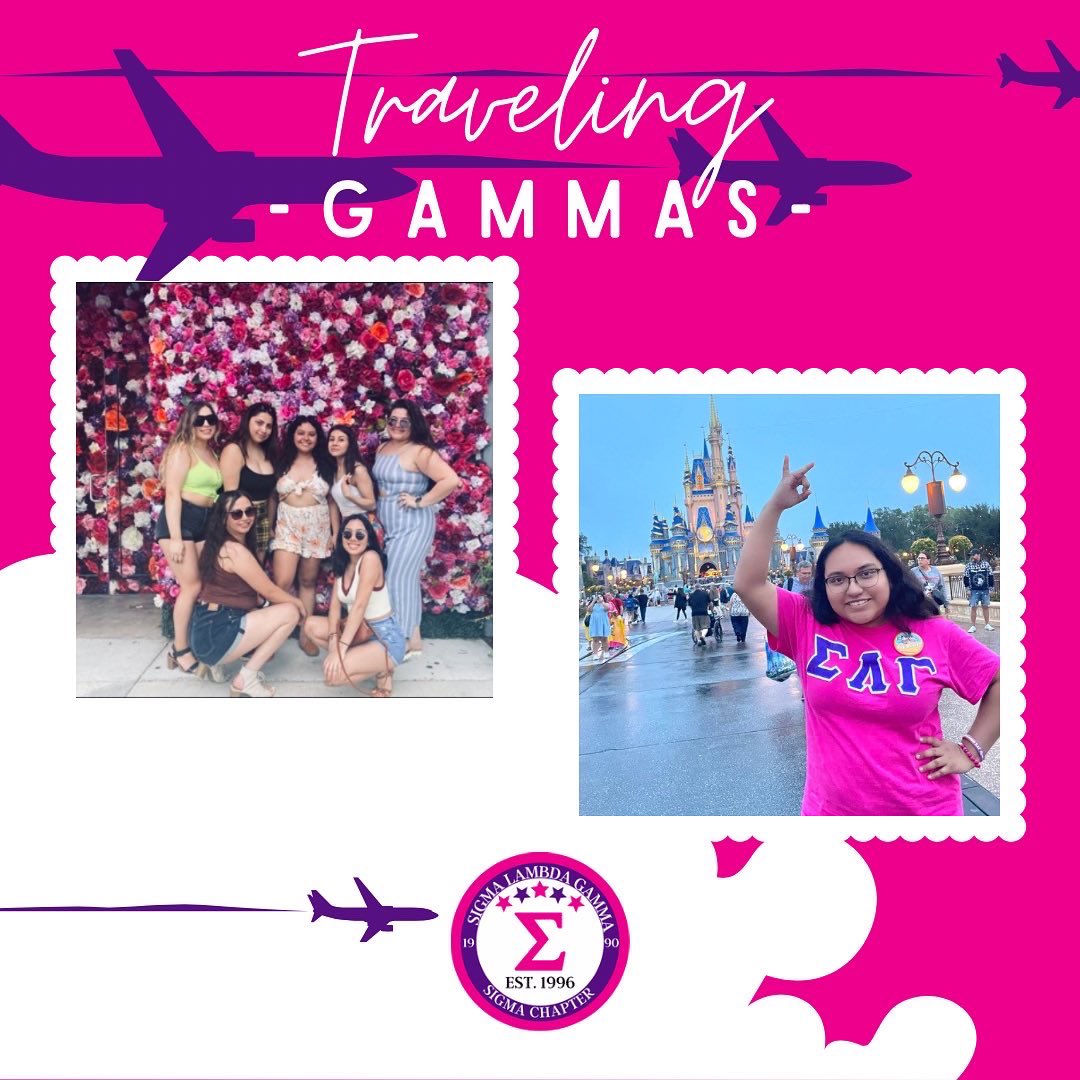 chicagogammas's tweet image. 💗19 days of Gammas💜
Day 7: Traveling Gammas💜💗
#sigmalambdagamma #sigmachapter #gammas #slg