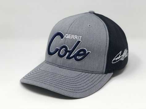 $28.00 - Gerrit Cole Script Hat - Grey/Navy Trucker https://t.co/5B8EBzCRkf https://t.co/9Gna7MlkOJ