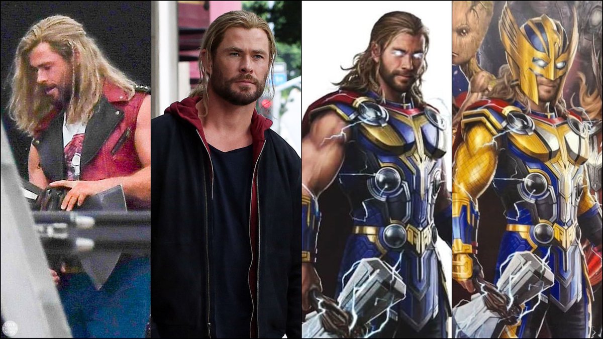 RT @lovethundernews: Thor Odinson’s outfits in Thor: Love and Thunder so far https://t.co/lhI3H7rz3n