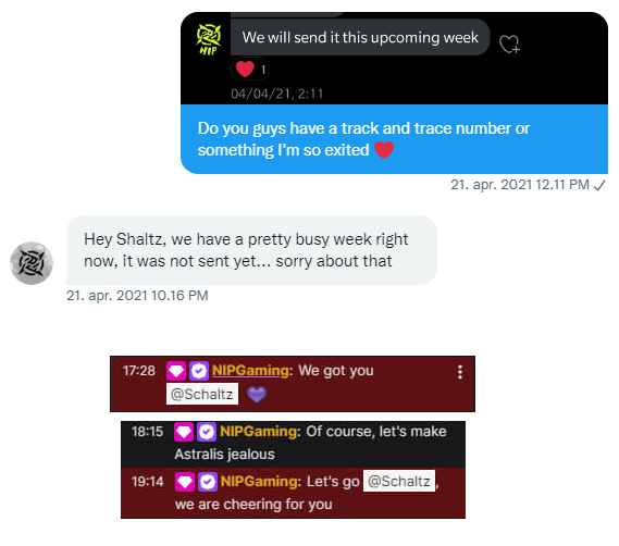 cschaltz's tweet photo. Calling @NIPCS @NIP β€οΈ
There appears to be a server problem here guys, I'm having 100% packet loss. Its been a year now and my wall feels naked.
Still a fan and love y'all
π https://t.co/Uo667y3kfh
#csgo #nipgaming #ninjasinpyjamas #StreamerNetwork #networkissues #anonymo https://t.co/XLqRIzoaI4