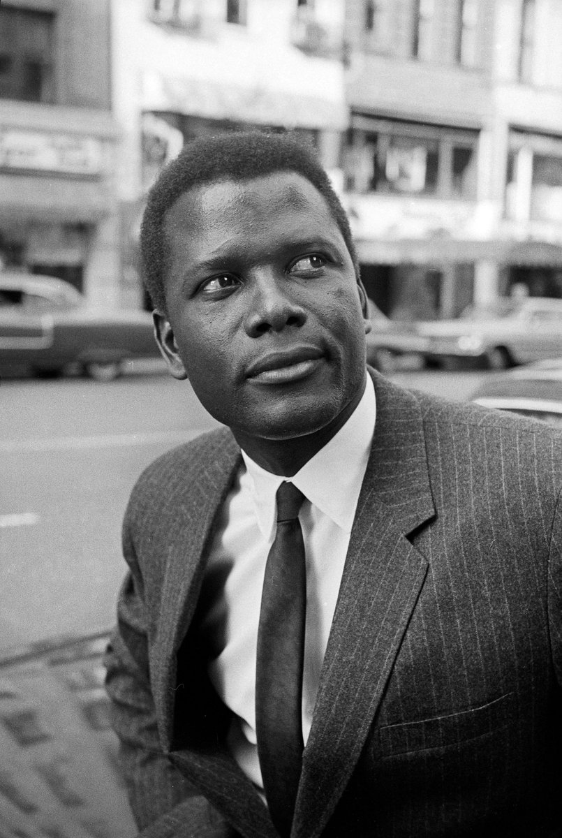 #SidneyPoitier was a pioneer for artists of color everywhere. At 9 I read he imitated broadcasters since he was ridiculed for his accent. For the next 10 yrs I did the same to overcome my own speech impediment. I owe my voice to him. Never EVER doubt that representation matters.