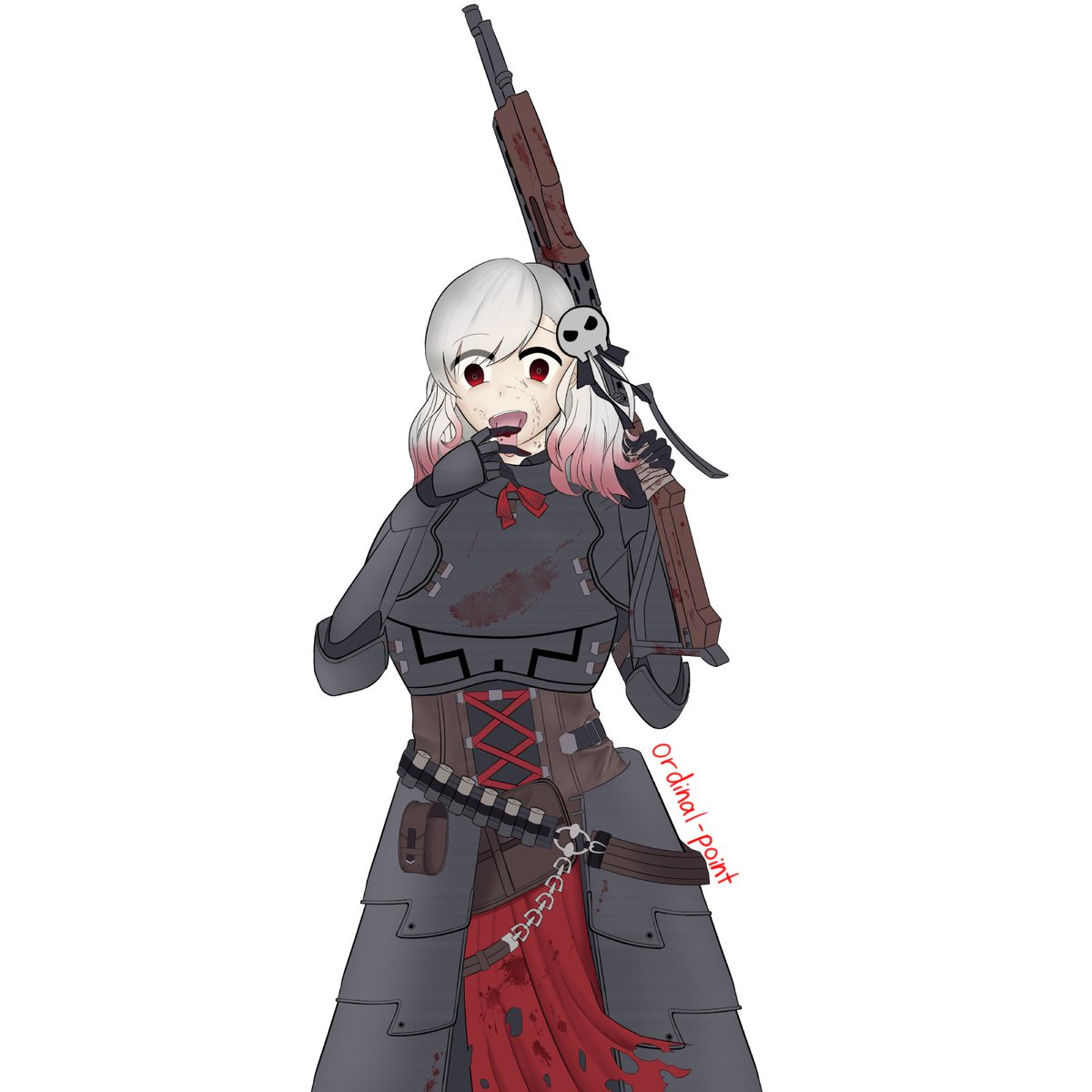 ordinal_point's tweet photo. Two alts of #Spas12 from #GirlsFrontline both in her Goblin Huntress outfit and in her Beach outfit. #girlsfrontlinefanart #art #artist #digitalartwork  #animegirl #girlsfrontlinefanart  #artwork #artillustration https://t.co/o6G5vQez1L