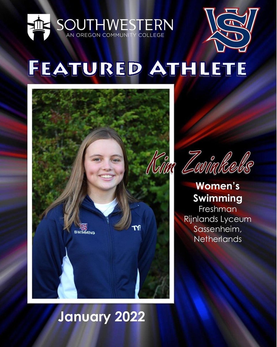 Congratulations to our 2 featured athletes for January 2022! Canek Bracho and Kim Zwinkles from the SWOCC Swimming team! Not only do they both excel in the pool, they both received 4.0 GPS’s fall term! @swocc_swimming @swocc_oregon #thelakernation