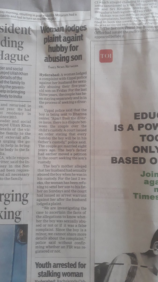 <a href="/mynation_net/">MyNation Foundation</a> <a href="/KirenRijiju/">Kiren Rijiju</a> <a href="/PMOIndia/">PMO India</a> <a href="/SriRudyBABA/">Christna</a> 

#MisuseofPocso
#FakeCasesbyWomen
#SpeedyTrial
#ParentalAlienation 
#StricterPunishment
#GenderBiasedLaws 
#StopDestroyingFamilies 
#DelayedJustice