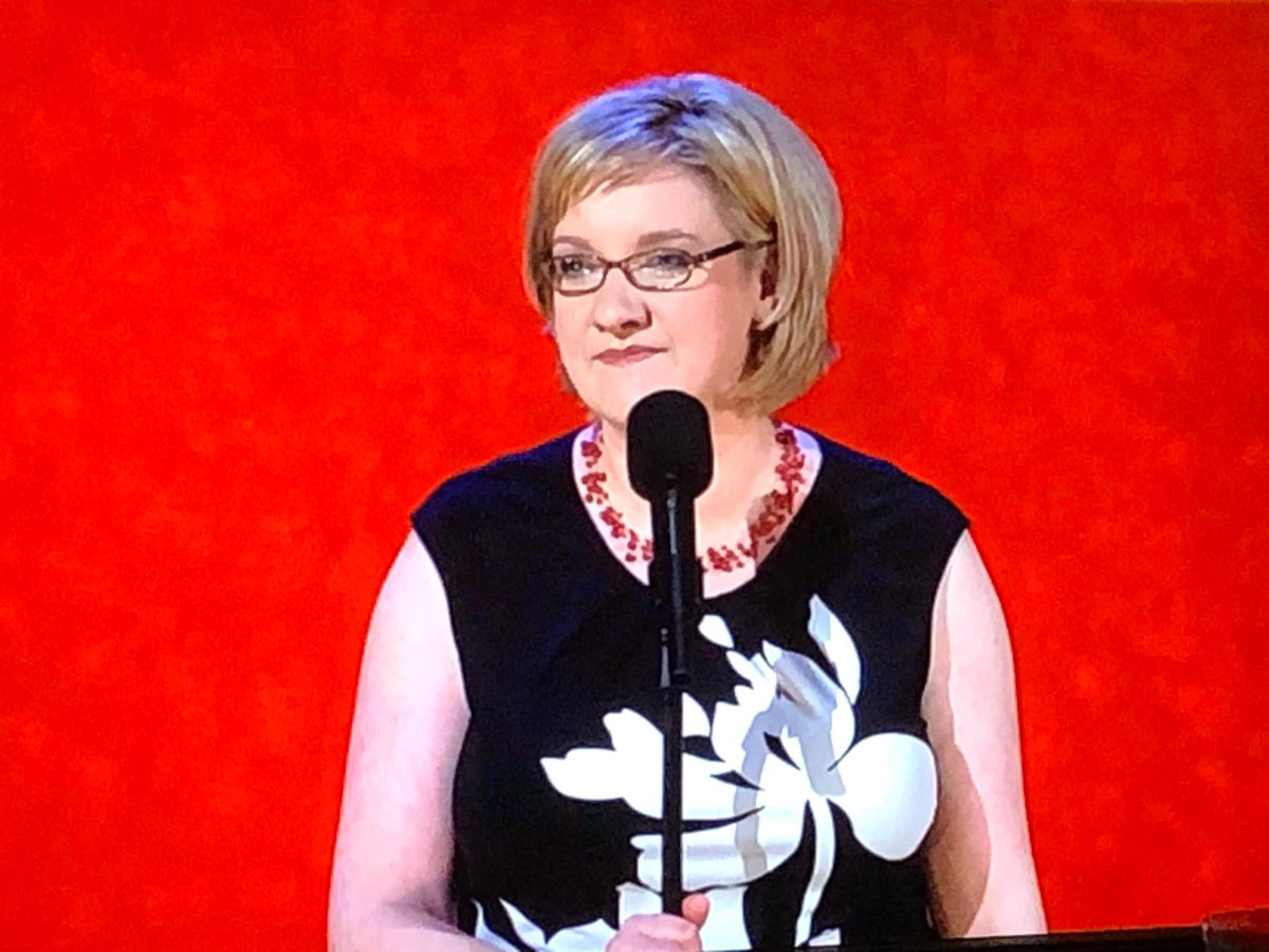 Oh @SarahMillican75 is so bluddy funny. I love her.

#SarahMillican