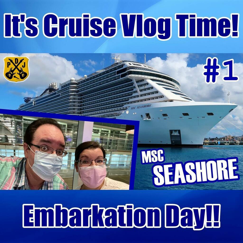 I’m only a few days late, but did you know we started a new cruise vlog adventure over on the YouTube machine this week? It’s #MSCSeashore time!! :D #MSCCruises