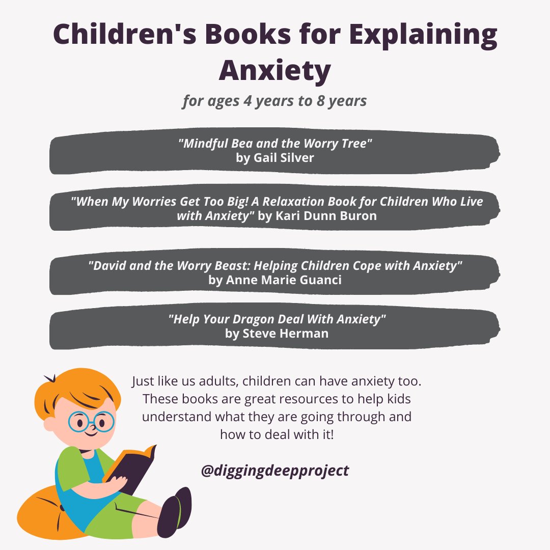 Are you looking for new books to help explain #anxiety to your child or student?
⁠
#childrensbooks #bookreccomendation #parentingsupport #childrensillustration #kidsanxiety #supportkids #supportparents #anxiouskids #kidsmentalhealth