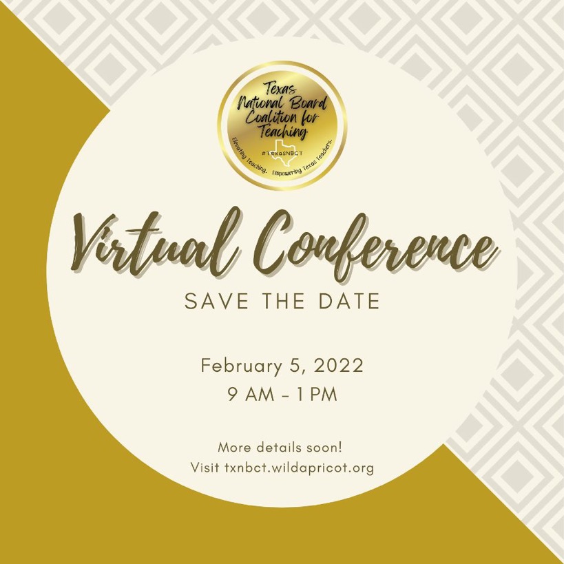 asiemonsma4's tweet image. Join us for our 1st Conference! #TexasNBCT #AccomplishedTeaching #TXed #TXNBCTConference2022 @NBPTS