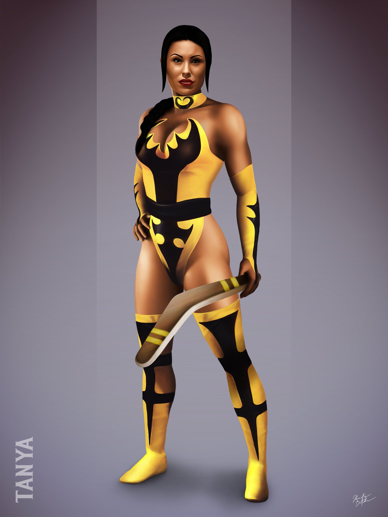 Mortal Kombat 4: Tanya by JhonatasBatalha on DeviantArt