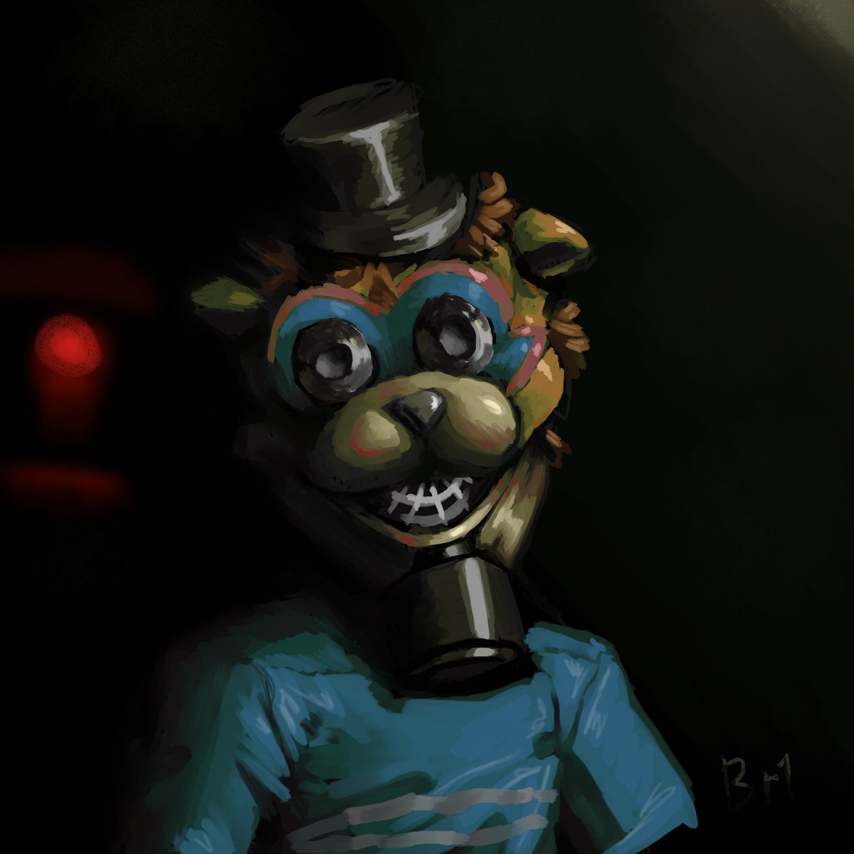 Reply to @grimes_101 Here you go! #fnaf #witheredfreddy #fnafart #dig