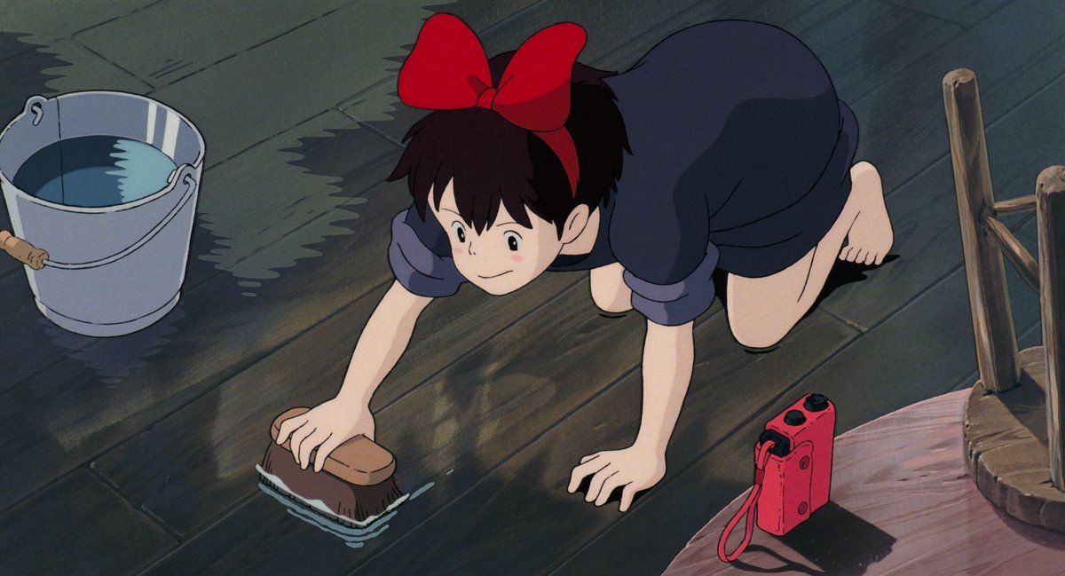 GhibliUSA's tweet photo. Back to the old grind. 🧽

KIKI’S DELIVERY SERVICE (1989) dir. Hayao Miyazaki
📻 https://t.co/4dVlVLVHLP https://t.co/4hHDmLHfIA