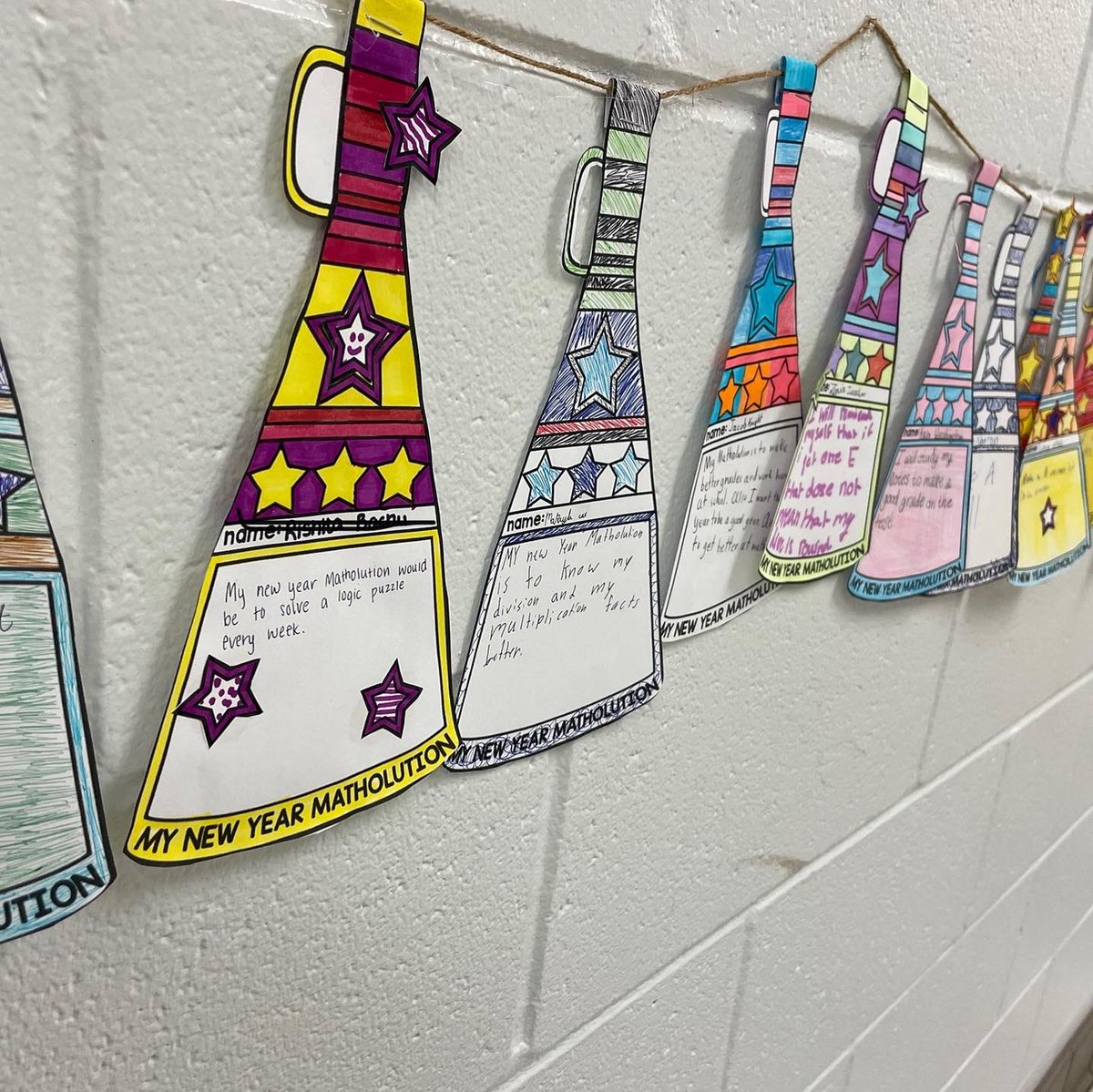 msfoster4's tweet image. My students @PhillipsPrepIB worked on setting a math goal for the new year! #matholutions #activityaftermath #goalsetters