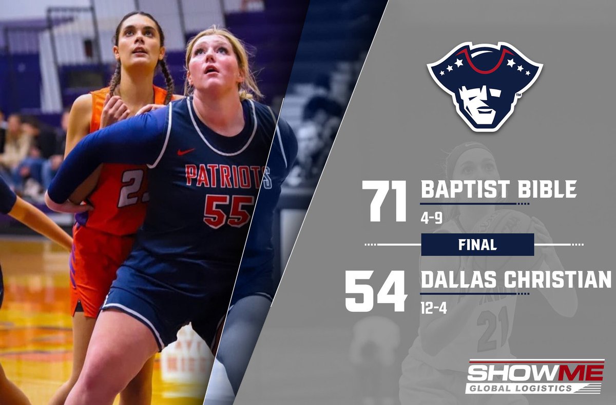 MUpatriots's tweet photo. PATS WIN‼️
Our ladies rebound during their 3rd game in 3 days at the Dallas Christian Classic with a win over the host Crusaders.
#DueSzn https://t.co/vki4d9rfd0