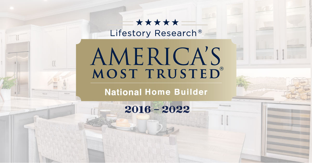 We’re honored to announce that Taylor Morrison has earned the distinction of America’s Most Trusted® #HomeBuilder by Lifestory Research, seven years in a row. ❤️🏠🇺🇸 👉 newsroom.taylormorrison.com/2022-01-05-Tay…