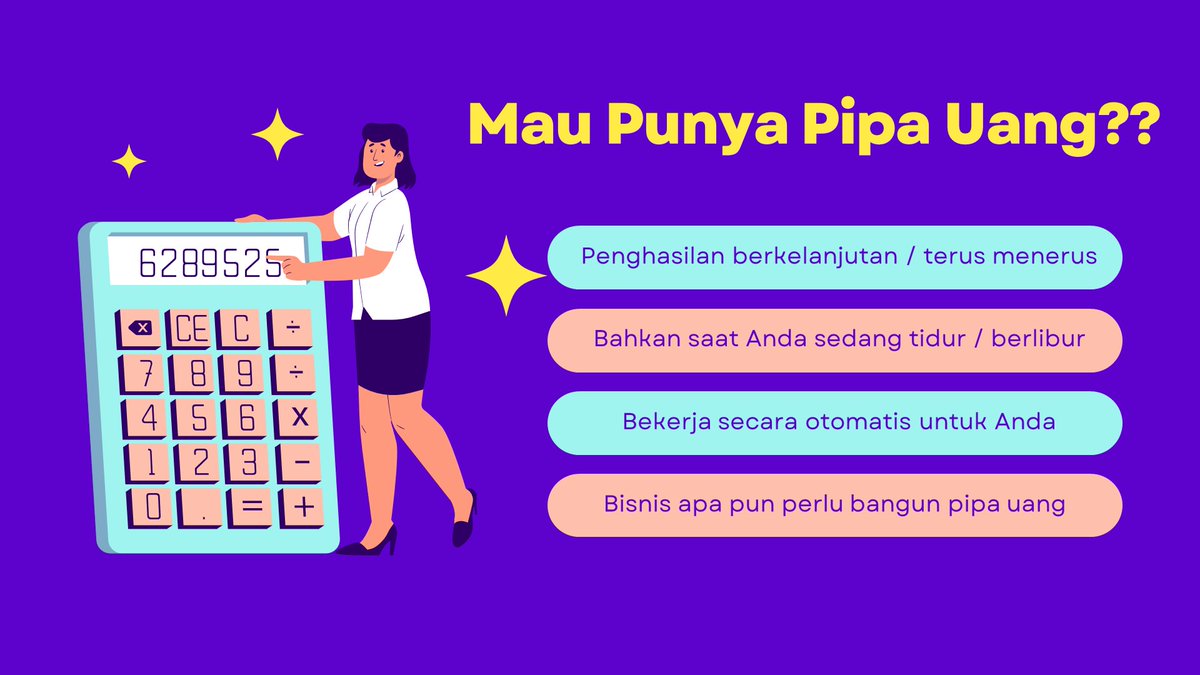 Langsung dapat pipa uang pertama Anda tanpa biaya tambahan
Web replika
Panduan, support, dan konsultasi gratis
Koleksi ebook dan video bisnis online bernilai jutaan rupiah
Daftar di sini:
jajabapuk.1bisnis.com