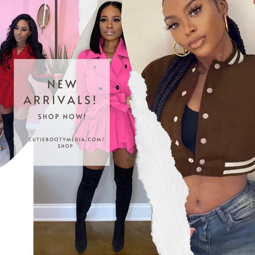 ShopCuteAF's tweet image. The new arrivals have arrived. 💋 

NOTE: The sizing on these compliments our ‘Curvier’ Cuties, BUT we plan to stock up in smaller sizes, too in BOTH styles cause…these is cute AF.  😩 

Skinny mini Cuties stay tuned. We got u.

Erbody else, SHOP NOW at cutiebootymedia.com.