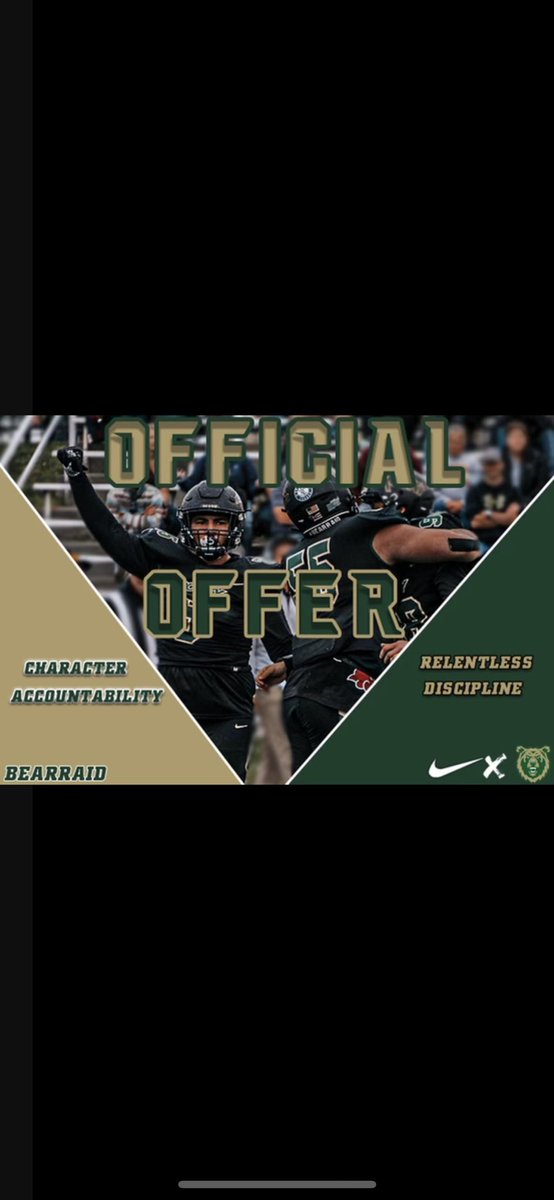 #AGTG After keeping in contact with Coach <a href="/JavonWashington/">Coach Washington</a> I’m very blessed and thankful to receive my 10th offer from Rocky Mountain College! <a href="/JColemanFB/">Coach Coleman</a> <a href="/jlo4408/">James Logan</a> <a href="/craig_stump/">Craig Stump</a>