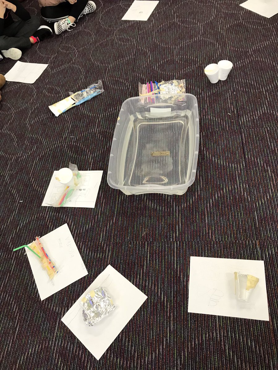 SummitKinders's tweet photo. Collaboration, Problem solving, regulating emotions and learning from failures today in kindergarten.  We tried to save the gingerbread boy and get him safely across the river.#teaching #reynproud #kindergarten https://t.co/t2iFqOsS0u