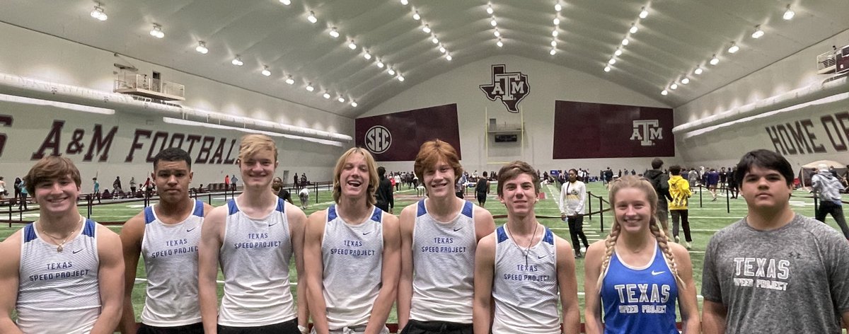 darrickware's tweet photo. It’s the first week of 2022, and these kids are not wasting any time. #TheTexasSpeedProject https://t.co/xCS5SfoYhR