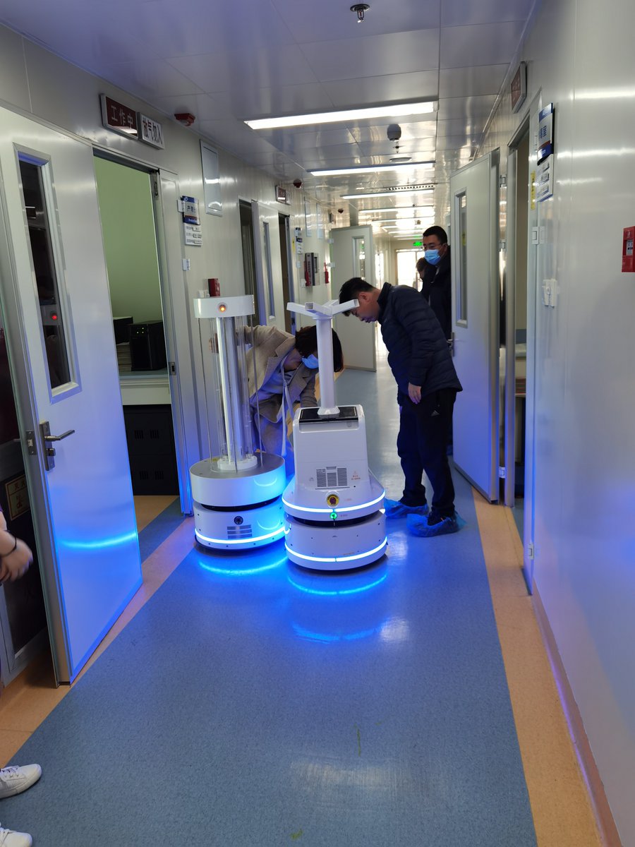 Victor04171's tweet image. Disinfection Robot 180C &amp;amp; UV-200 for Pathogenic Microbiology Laboratory | Boocax Robotics

We research and produce disinfection robots and kindly contact us for more details if any interests.

Email : victor.liu@boocax.com
Whatsapp : +86 132 8386 7223

#boocaxrobotics #robotics