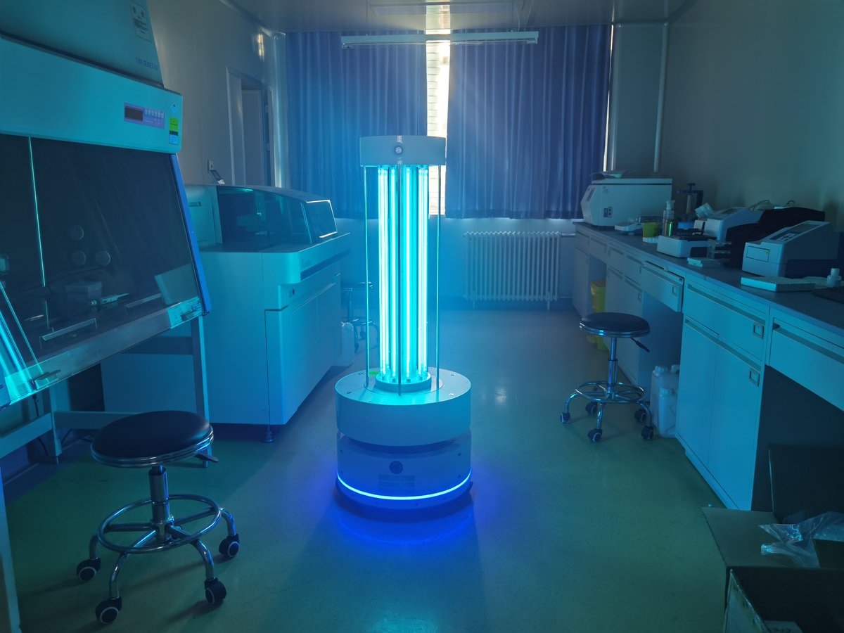 Victor04171's tweet image. Disinfection Robot 180C &amp;amp; UV-200 for Pathogenic Microbiology Laboratory | Boocax Robotics

We research and produce disinfection robots and kindly contact us for more details if any interests.

Email : victor.liu@boocax.com
Whatsapp : +86 132 8386 7223

#boocaxrobotics #robotics