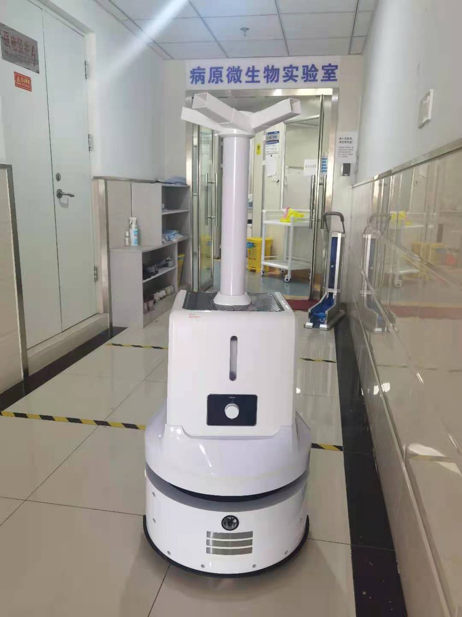 Victor04171's tweet image. Disinfection Robot 180C &amp;amp; UV-200 for Pathogenic Microbiology Laboratory | Boocax Robotics

We research and produce disinfection robots and kindly contact us for more details if any interests.

Email : victor.liu@boocax.com
Whatsapp : +86 132 8386 7223

#boocaxrobotics #robotics