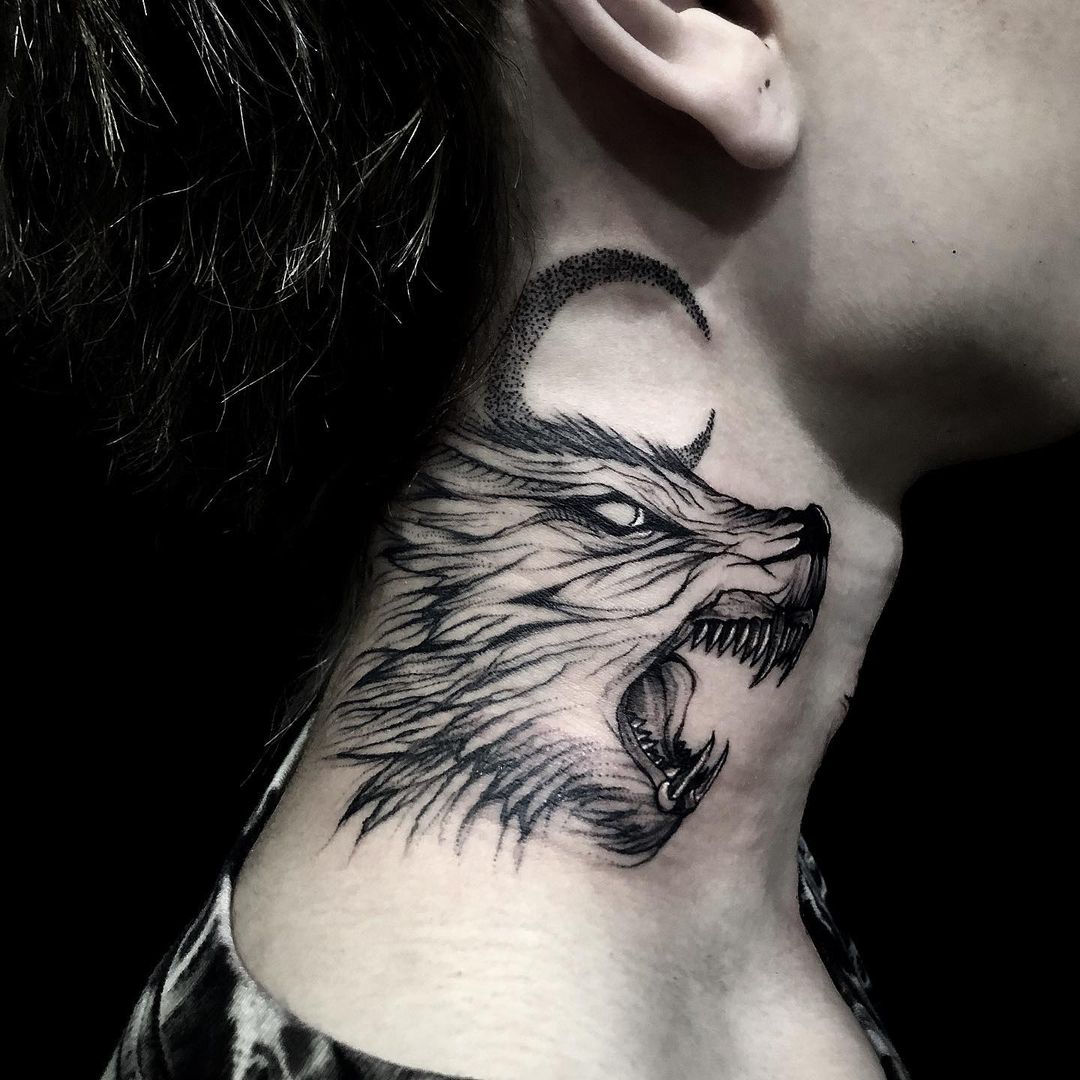 18 Unique Throat Tattoo Ideas for Men and Women Tikli